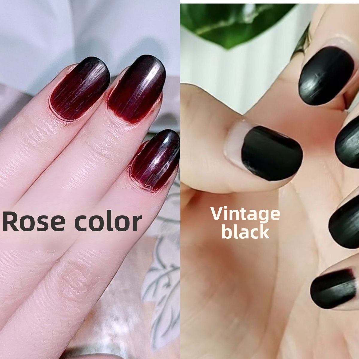 Nail Art Red Wine - ผงย้อมเล็บเฮนน่าจากพืชธรรมชาติ 30 กรัม สำหรับสีแดงไวน์แห้งและสีดำ ติดทนนาน ใช้งานง่าย