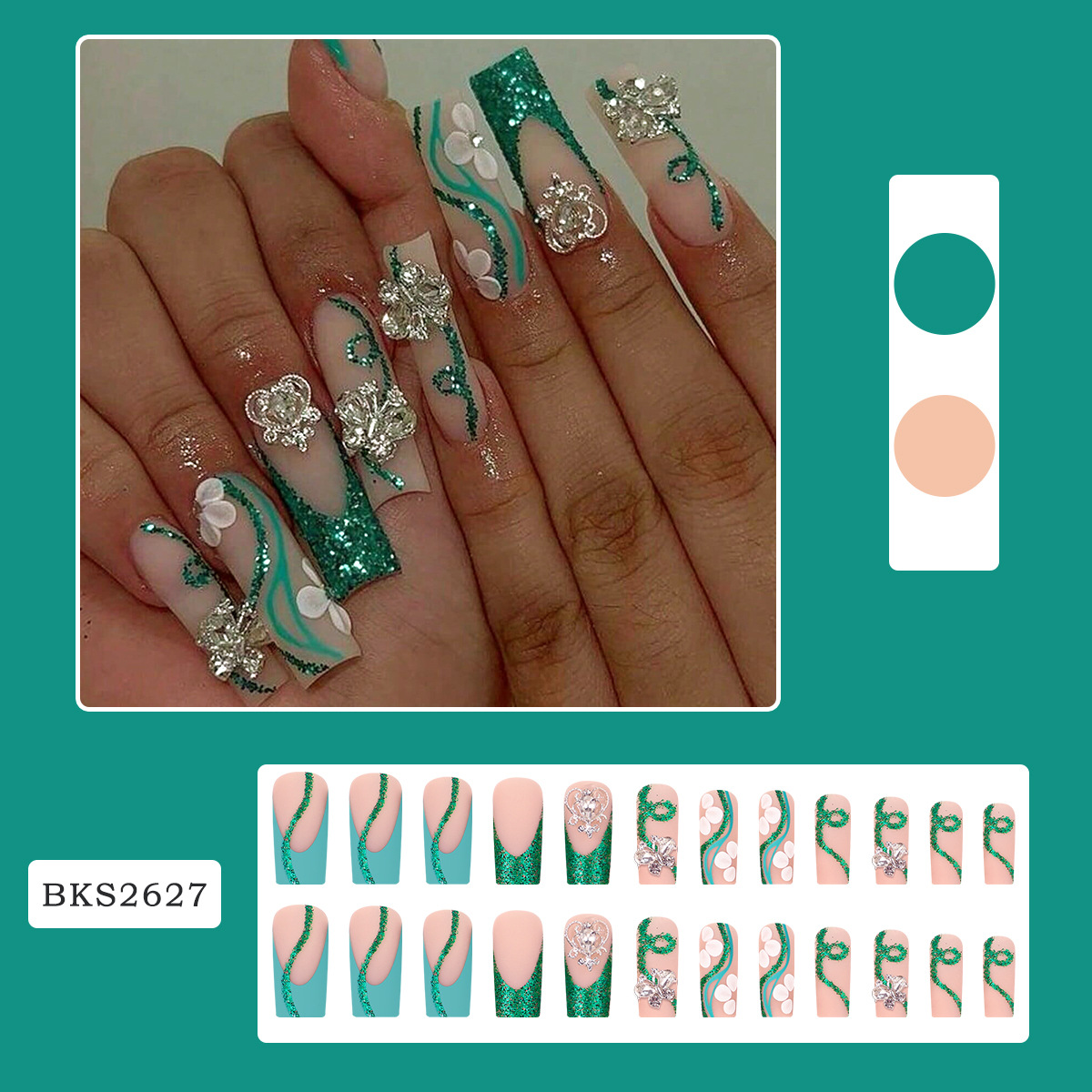 กดโลงศพยาวบนเล็บนักบัลเล่ต์เล็ - Nail Art French บทวิจารณ์และราคา