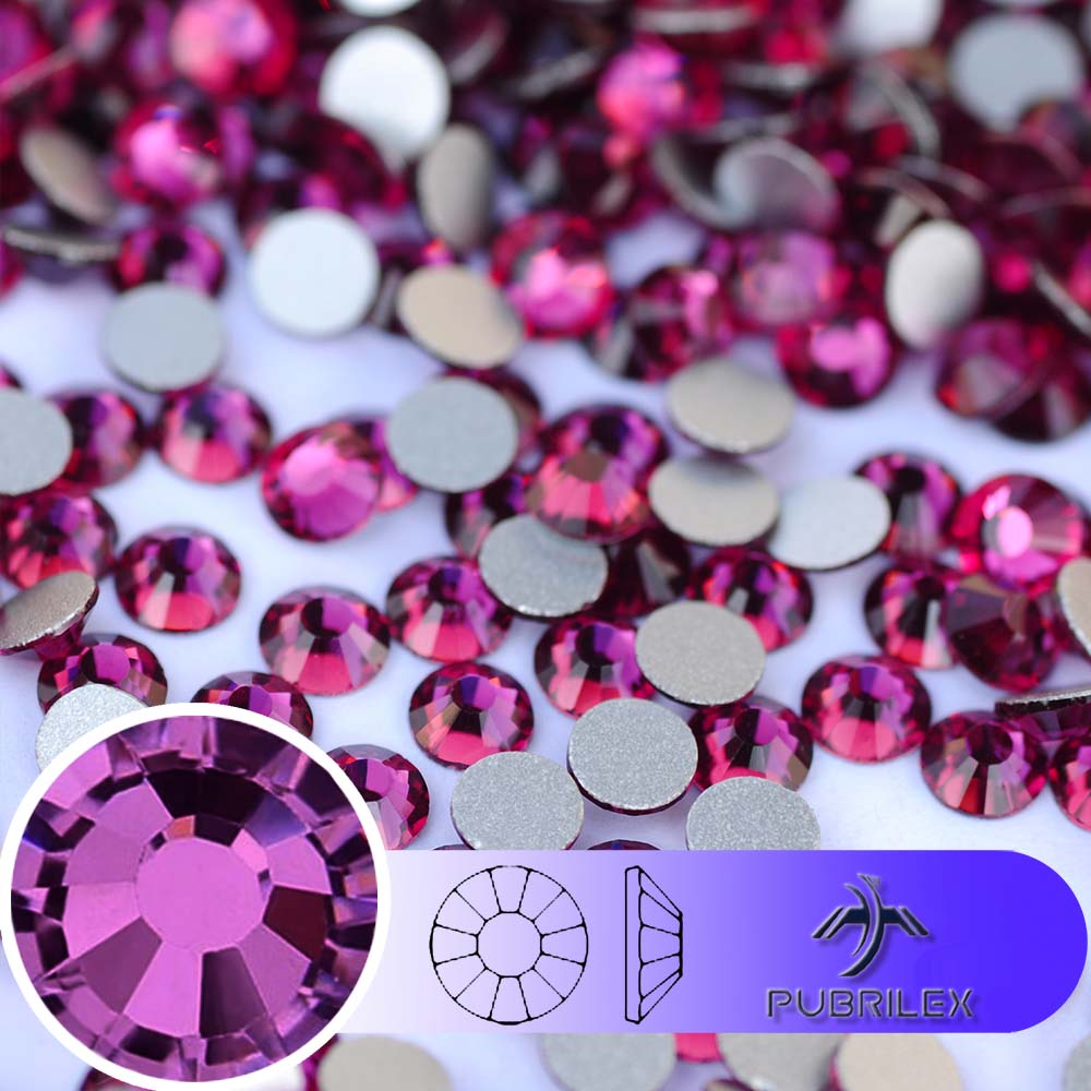 Fuchsia SS3-SS30 แก้ว Rhinesto - Nail Art Fuchsia บทวิจารณ์และราคา