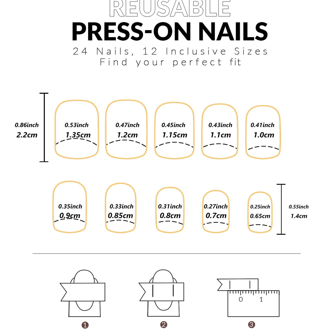 เล็บปลอมสีแดงไวน์แบบกดติด 24 ช - Nail Art Red Wine บทวิจารณ์และราคา