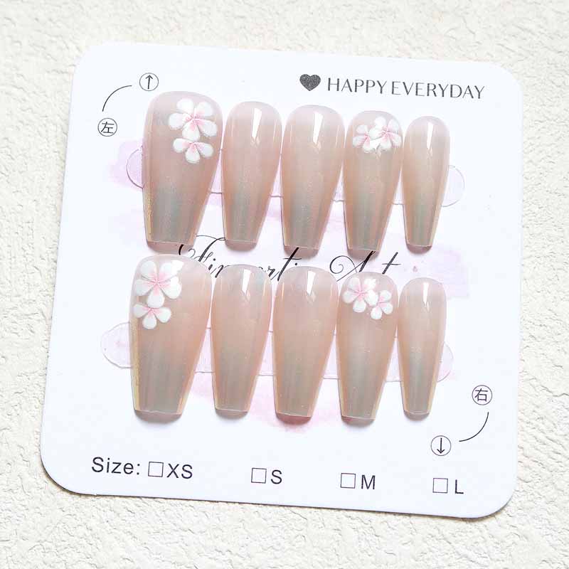 10 ชิ้นผู้หญิงสไตล์ฝรั่งเศส Hi - Nail Art French บทวิจารณ์และราคา