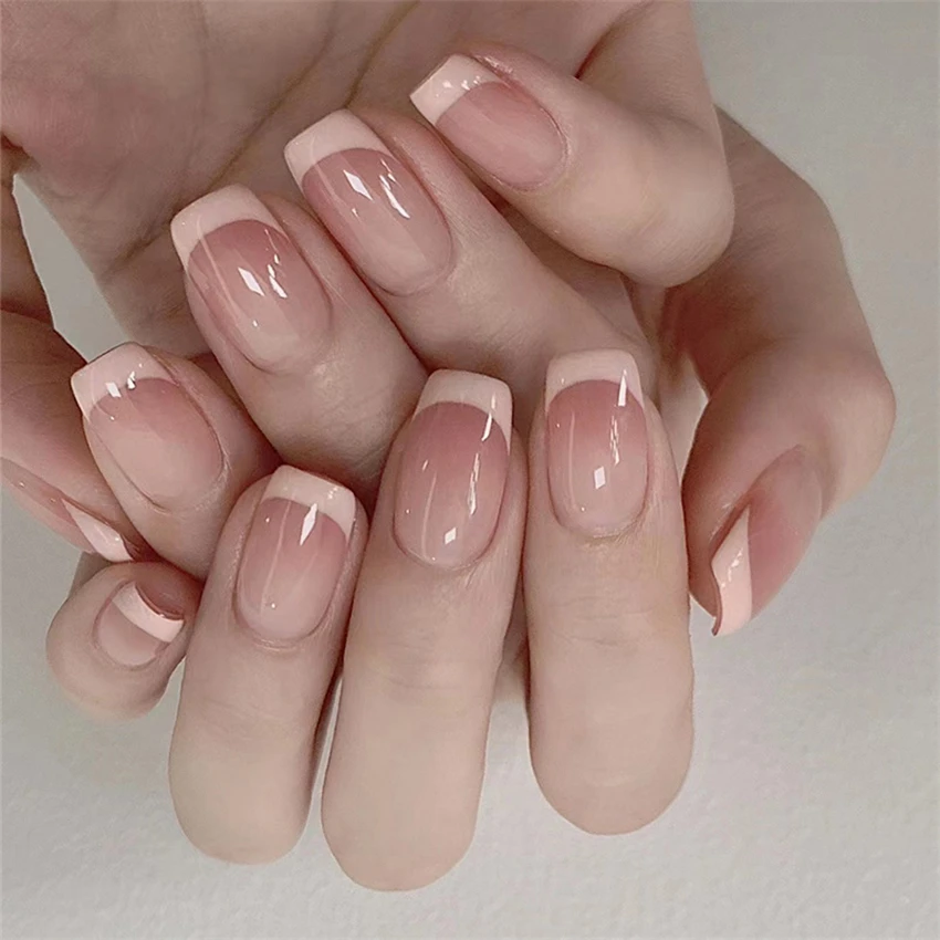24 ชิ้น/เซ็ตสั้นภาษาฝรั่งเศสคํ - Nail Art French บทวิจารณ์และราคา