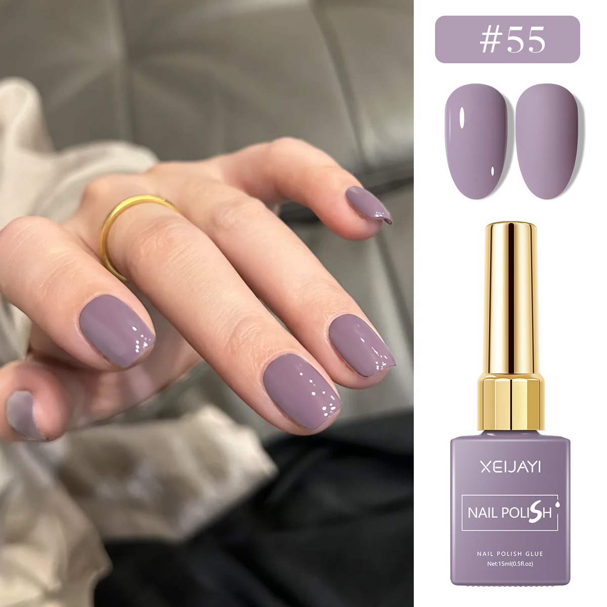 6 ชิ้น/เซ็ต 15ml เจลเล็บ 6 สีโ - Nail Art Violet บทวิจารณ์และราคา