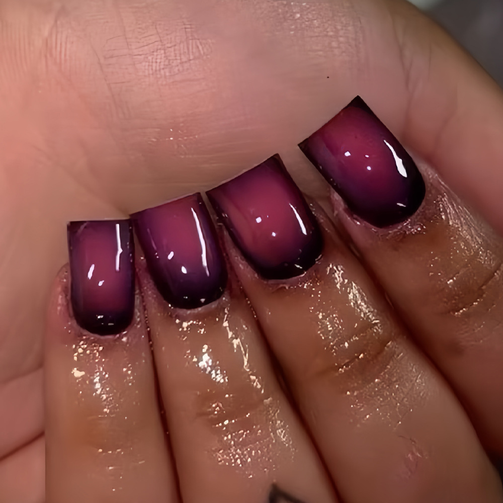 เล็บปลอมทรงสั้นทรงเหลี่ยมสำหรั - Nail Art French บทวิจารณ์และราคา