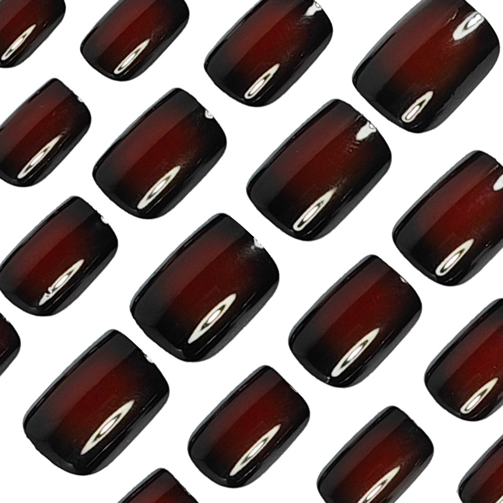 เล็บปลอมทรงสั้นทรงเหลี่ยมสำหรั - Nail Art French บทวิจารณ์และราคา