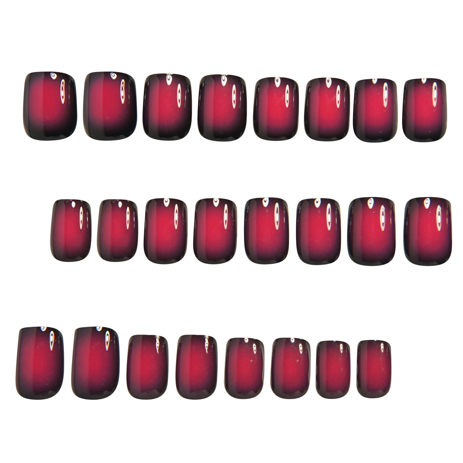 เล็บปลอมทรงสั้นทรงเหลี่ยมสำหรั - Nail Art French บทวิจารณ์และราคา