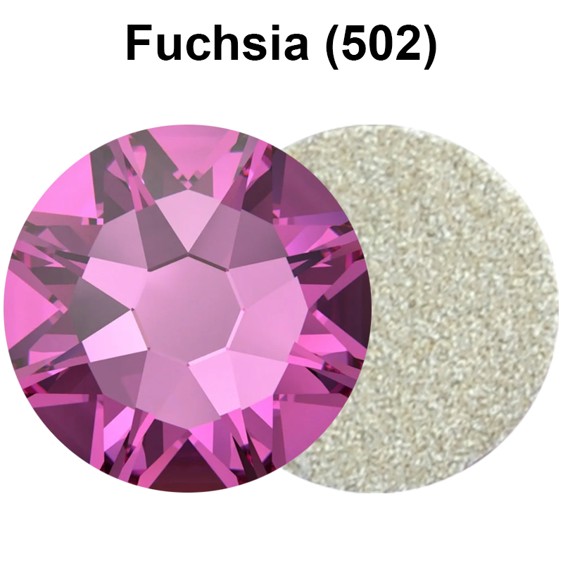 คริสตัลฟูเชีย 16 คัต แบบแบน 20 - Nail Art Fuchsia บทวิจารณ์และราคา