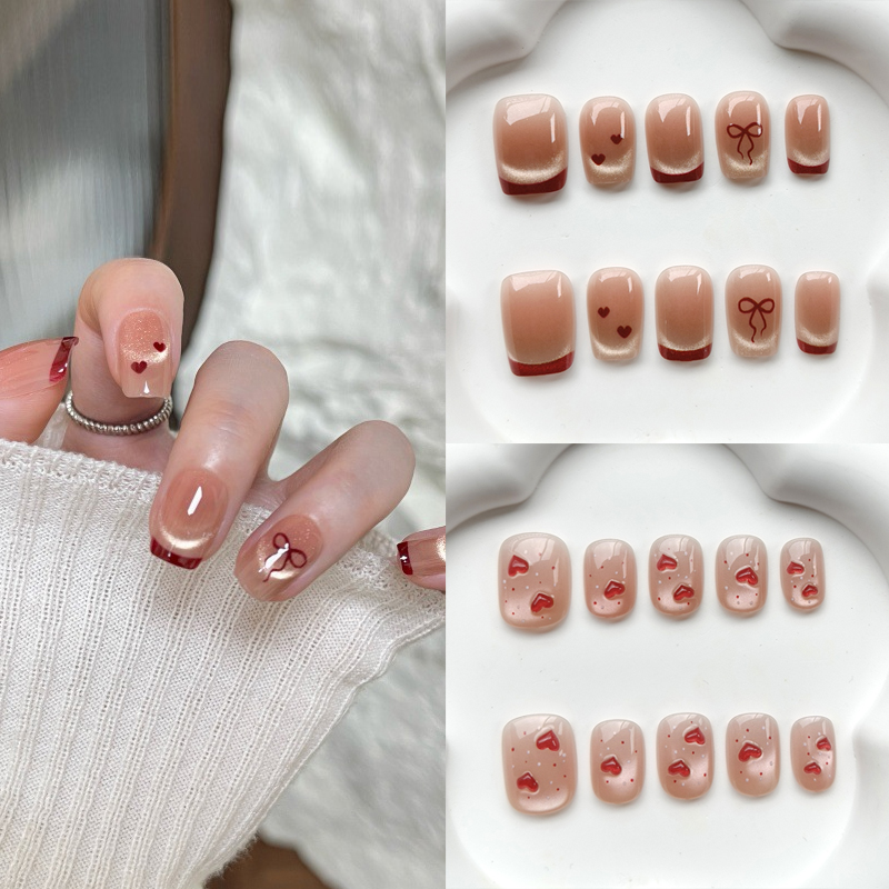 10 ชิ้น สติ๊กเกอร์ติดเล็บลายฝร - Nail Art French บทวิจารณ์และราคา