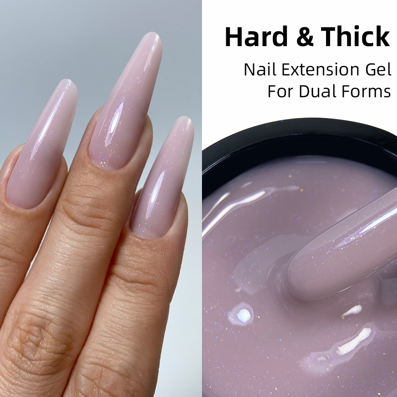 MSHARE 50g สีชมพู Builder เล็บ - Nail Art Violet บทวิจารณ์และราคา