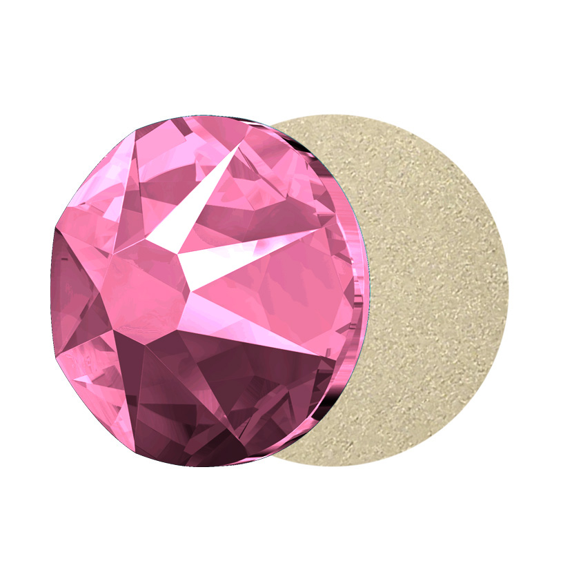 คริสตัล Xirius 8 ขนาดใหญ่ 8 ขน - Nail Art Fuchsia บทวิจารณ์และราคา